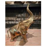 Brass Elephant Statue