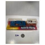 pulling a U-Haul Trailer, Tootsie Toy Hitch Ups