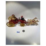Fire Department Horse Drawn Pumper Wagon