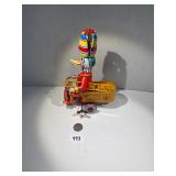 Tin wind-up toy. Appears to be from Germany
