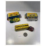 Matchbox toys two with boxes