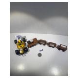 Diecast Race Car, Kinsley, 4 section wooden train