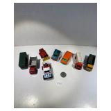 Assorted matchbox toys