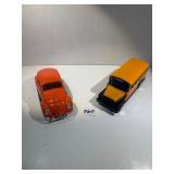 1967 VW Beetle and Buddy L Bus