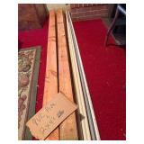 6- 90ï¿½ 2x4ï¿½s, 4- 10ï¿½ PVC pipes