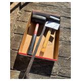 Mallets and crow bar