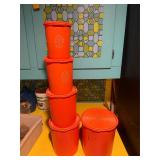 Tupperware canister lot