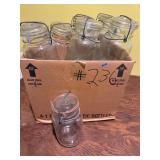 Wire bail jars with lids
