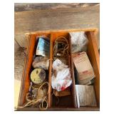 Cabinet and contents