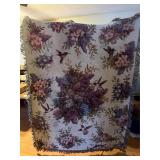 Hummingbird Tapestry Throw