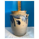 Crock, significant line cracking on the base.