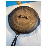 W.S.Loth Stove Company skillet with lid