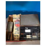 Shot bags & cleaning kit missing pieces