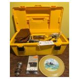 Tool box, chain saw chain, hitch