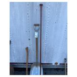 Grain shovel/axe/digging iron
