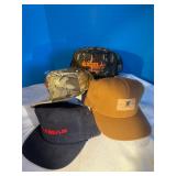 7 different hats, unused condition