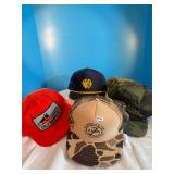 Levi Garrett & 10 other hats unused condition