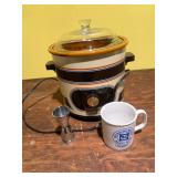 Crock pot, Reynolds cup, etc