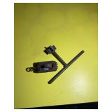 Pulley and wrench key