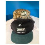 2 Wilson Transfer hats unused condition