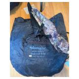 Tent, portable camouflage chair