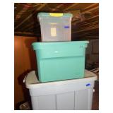 3 different size totes