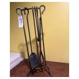 Fire place tool set