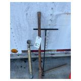 Wire stretcher, top link, street key