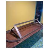 Commercial hanging pot rack