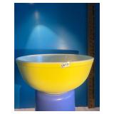 Pyrex bowl, yellow