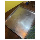 Commercial aluminum food tray