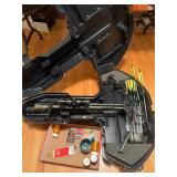 Parker crossbow with case and accessories
