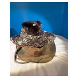 2 camo hats unused condition