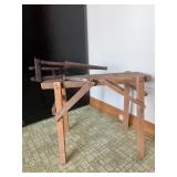 Nut cracker and bench