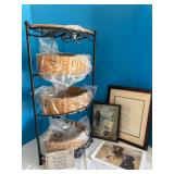 Longaberger Wrought iron corner stand