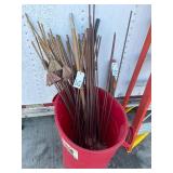 Electric fence posts