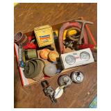 Locks/ box of misc items