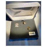 10 K gold Reynolds Service Pin