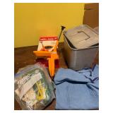 Cherry Stoner, apron, tree water bags