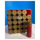 Empty cartridges only, 25 high brass 12 gauge