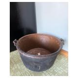 Copper apple butter kettle