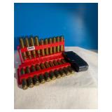 4 rounds 30.06 live rounds/Remington 30.06 clip