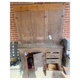 Cabinet and contents