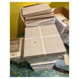 19 unopened boxes of ceramic floor tile