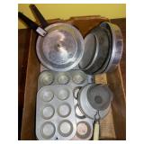 Miscellaneous aluminum cookware