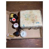 Medicine bottles/lunch box