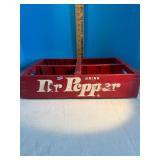 Plastic Dr Pepper crate