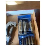 Screw extractors, pipe cutter