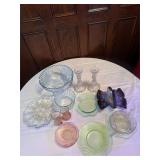 Depression Glass, Bowls, misc