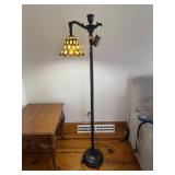 Dale Tiffany Leaded Floor Lamp 65 inches